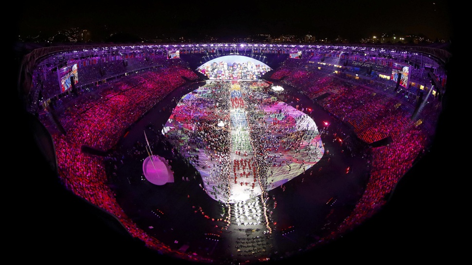  Pembukaan Olimpiade Rio Brazil 2016