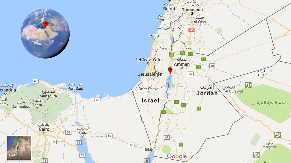 Palestina Tak  Hilang dari Google Maps
