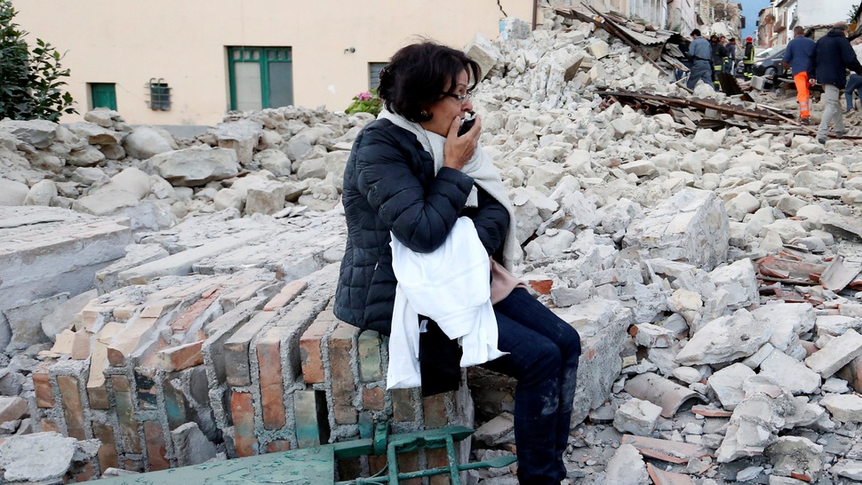 Gempa Italia, Korban Tewas Bertambah Hingga 159 Jiwa