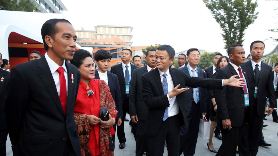 Jokowi Kunjungi Kampus Alibaba