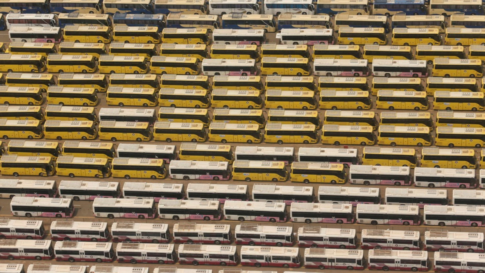 Angkutan Bus Jelang Musim Haji 