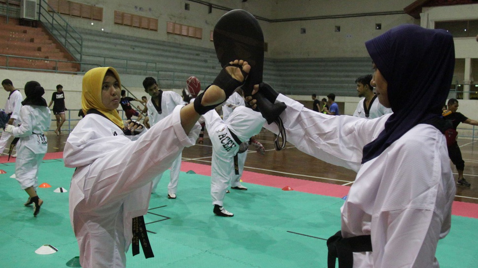 Persiapan Taekwondo Aceh Jelang PON