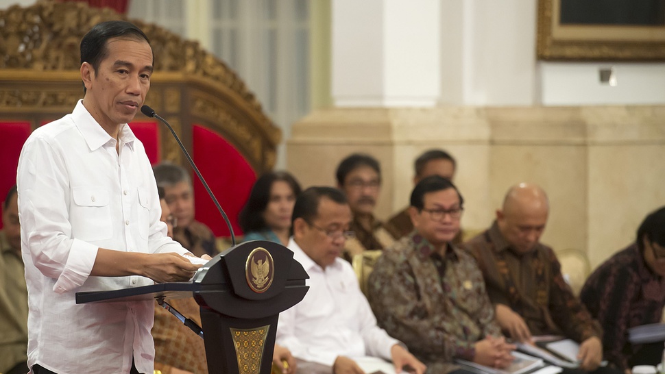 Jokowi Gelar Sidang Kabinet Paripurna