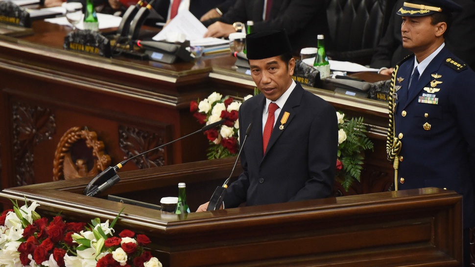 Jokowi akan Pidato Kenegaraan di Sidang Tahunan MPR Hari Ini