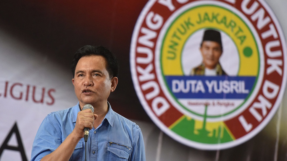 Yusril Ihza Mahendra Tolak Komentari 3 Calon Gubernur Jakarta