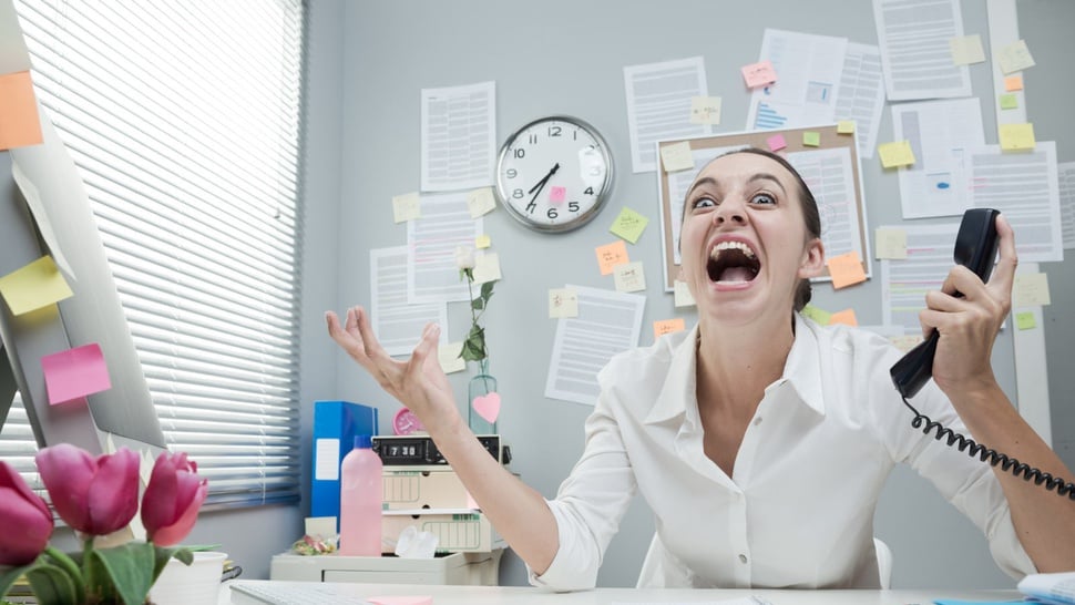 Mengapa Suka Marah-marah di Kantor?
