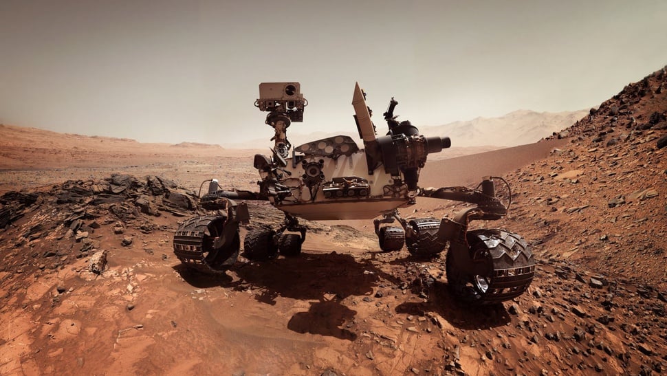 Robot NASA InSight Deteksi Kemungkinan Gempa Pertama di Planet Mars