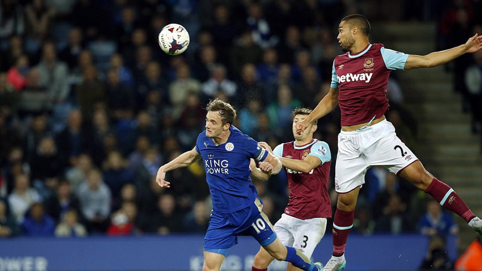 Leicester City Ditahan West Ham United 1-1