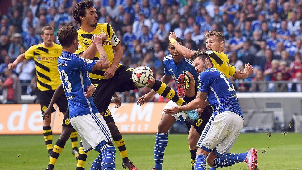 Jadwal Dortmund vs Schalke 04: Prediksi, Skor H2H, Live Streaming