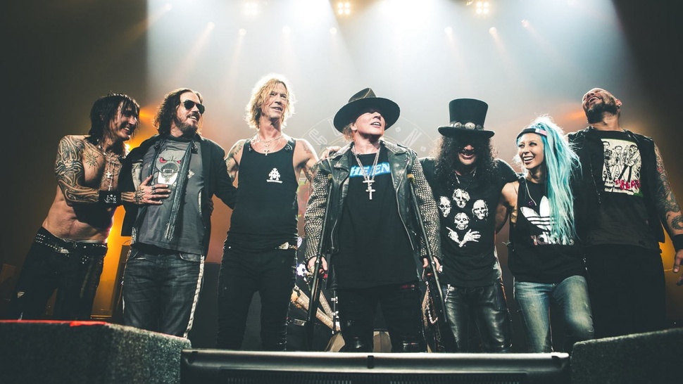 Menunggu Guns N Roses Mampir ke Indonesia