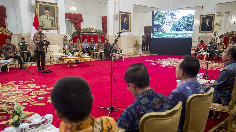 Jokowi Ajak Para Gubernur Berantas Pungli