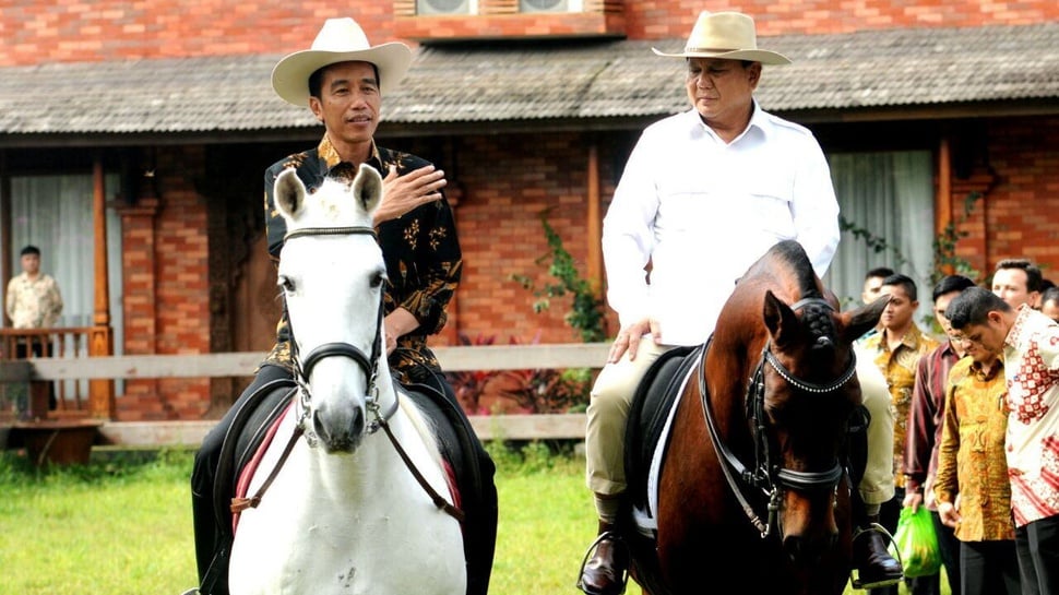 Elektabilitas Jokowi & Prabowo Masih Unggul di Pilpres 2019