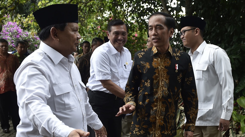  Presiden Jokowi dan Prabowo Bahas Situasi Nasional