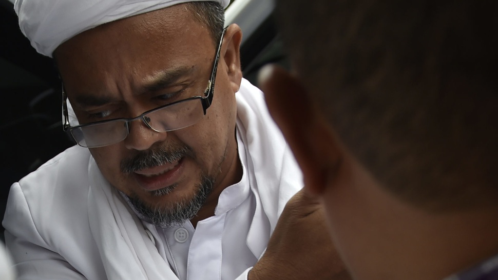 Imam Besar FPI Habib Rizieq Diperiksa Bareskrim 