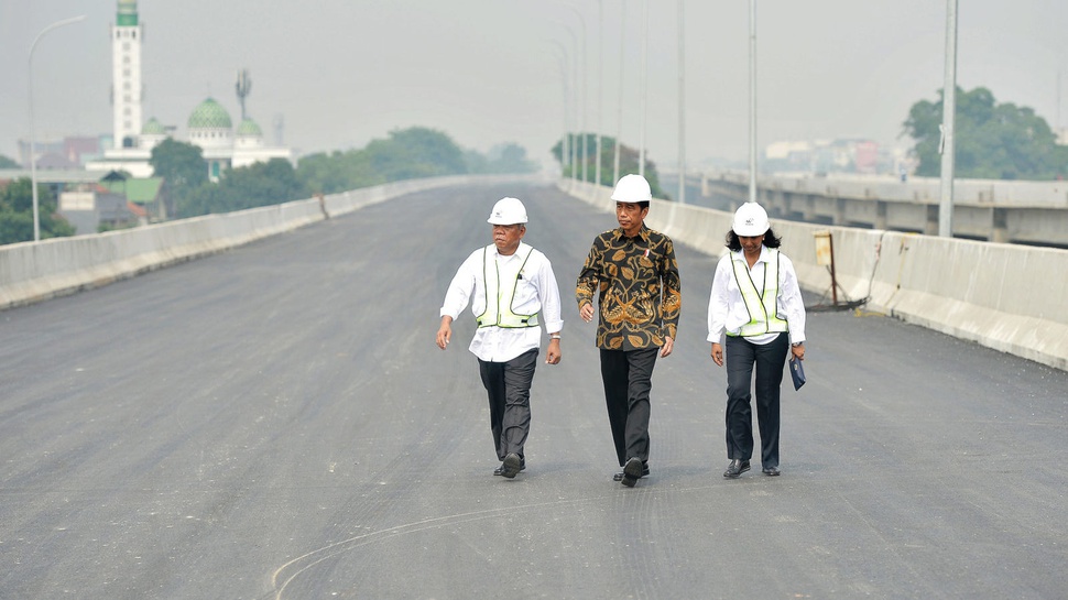 Presiden Tinjau Proyek Jalan Tol Becakayu