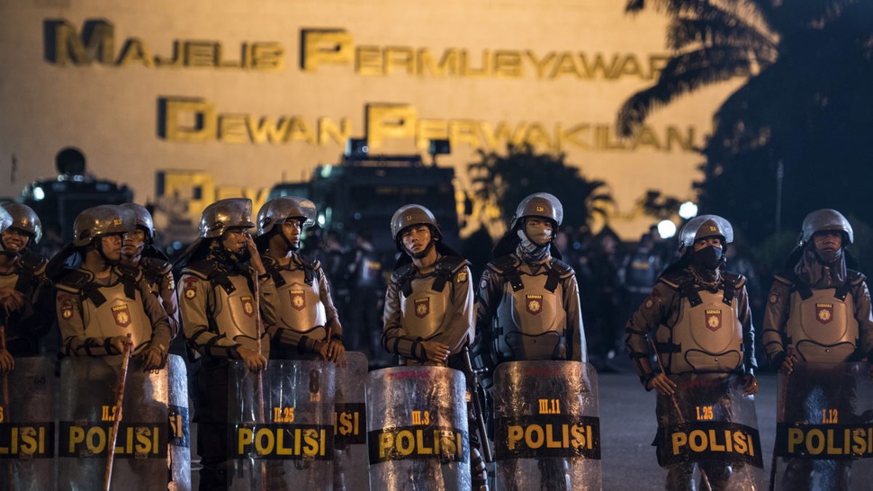 Polisi Sebut 79 Personil Terluka Saat Demo 4 November 
