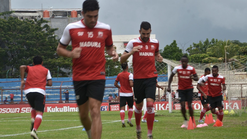 Madura United Pastikan Tak akan Lepas Dane Milovanovic