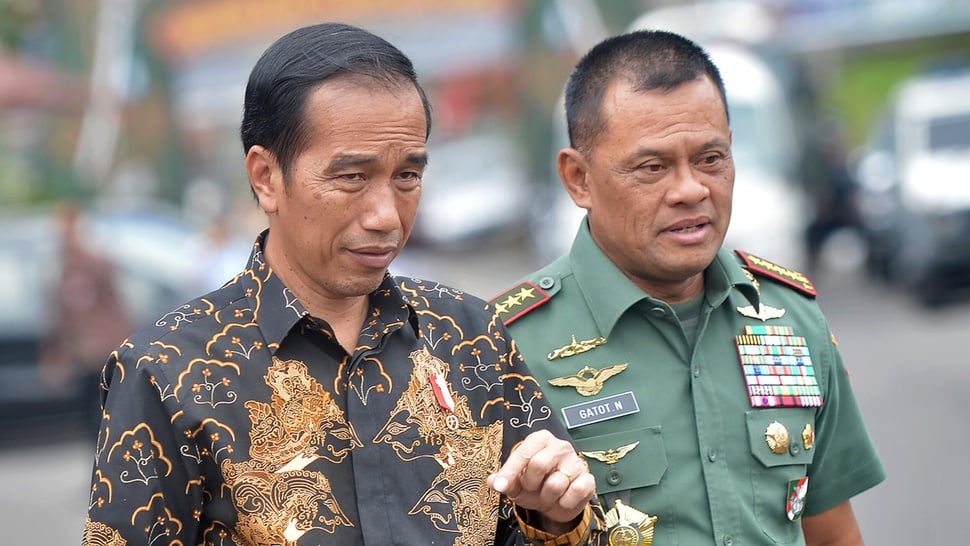 Gatot Yakinkan Presiden Pegang Garis Komando Tertinggi TNI