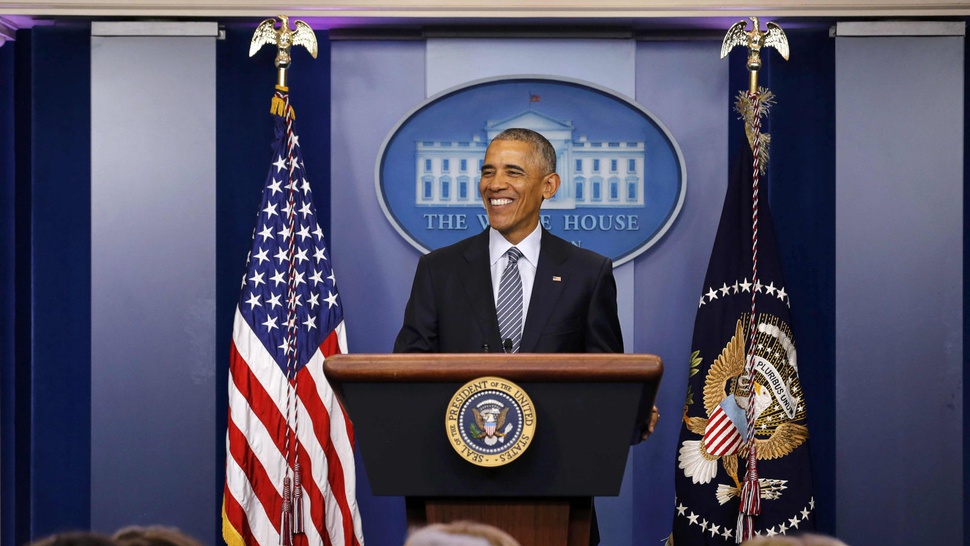Obama Sampaikan Pidato Perpisahan untuk Besarkan Hati Rakyat
