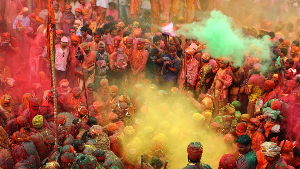 Makna Warna dalam Perayaan Holi di India