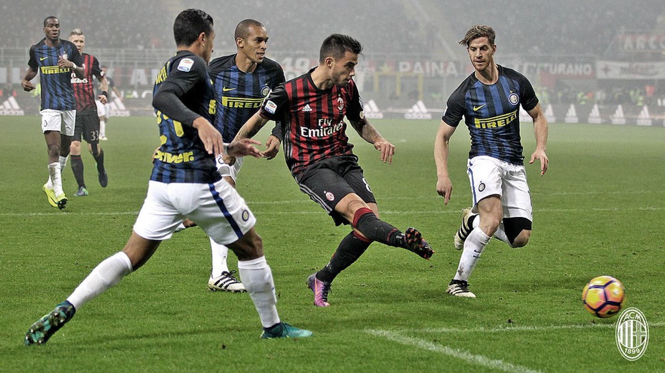 Hasil AC Milan vs Inter Milan di Liga Italia Skor Akhir 0-0