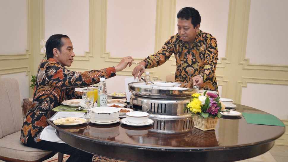 Presiden Ajak Makan Petinggi Partai, kecuali SBY