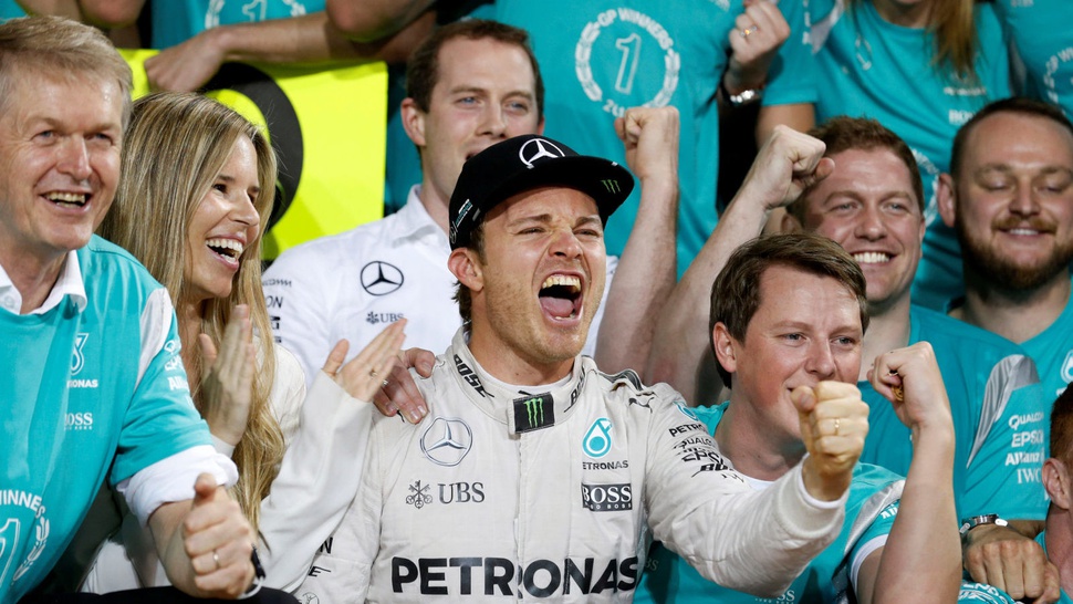 Rosberg Pensiun, Satu Kursi F1 Diperebutkan di Tim Marcedes