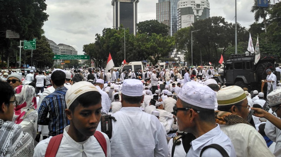 Massa Aksi Bela Islam III Semakin Padati Jakarta