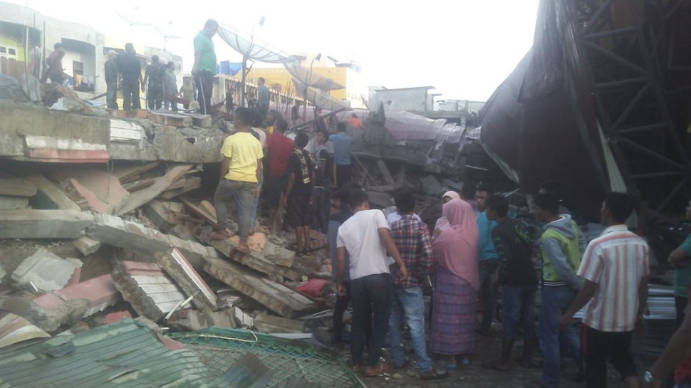 Warga Tewas Akibat Gempa di Aceh Mayoritas Tinggal di Ruko