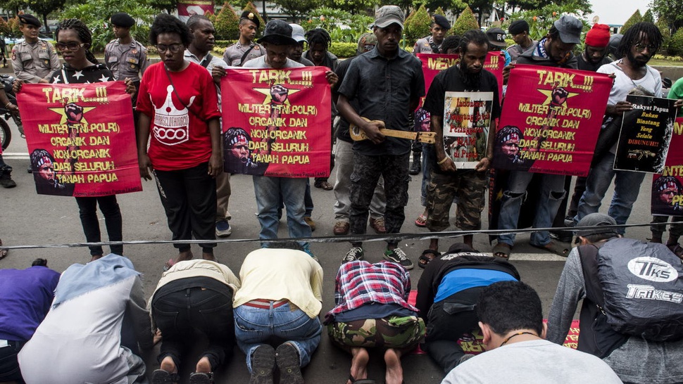 Aliansi Mahasiswa Tuntut Papua Bebas dari Kolonialisme Indonesia
