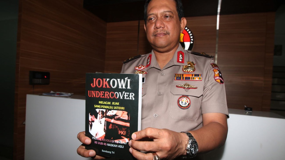 Polisi Usut Dalang di Balik Buku Jokowi Undercover