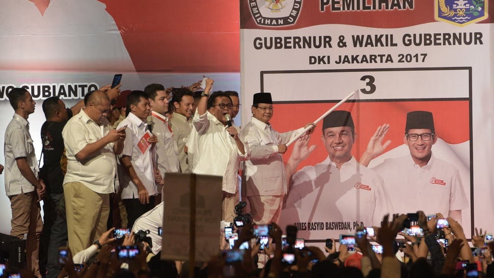 Koalisi Gerindra-PKS Kuasai Mayoritas TPS di Petamburan