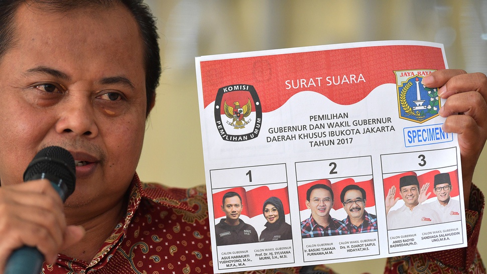 KPU DKI Jakarta Harus Data Ulang Pemilih di Putaran Kedua