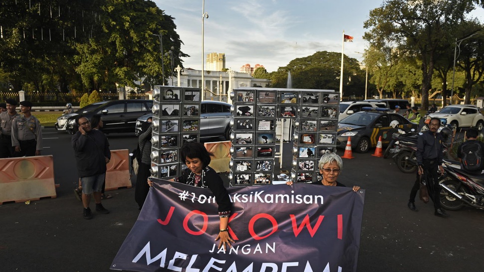 Menagih Janji Jokowi Menuntaskan Pelanggaran HAM Berat