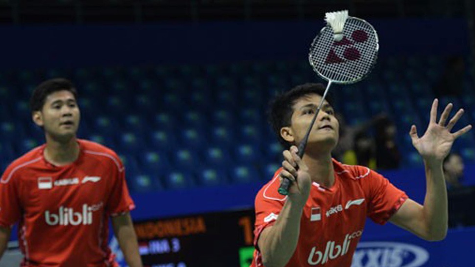 Hasil Indonesia Open 2018: Ricky/Angga Genggam Tiket Babak Dua
