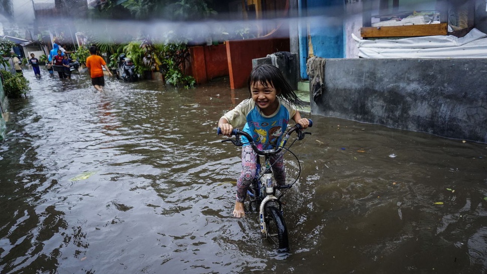 50 Rumah Tergenang Luapan Sungai Gajah Wong Yogyakarta