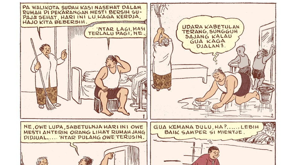 Komik Strip Put On Terbit Pertama Kali di Majalah Sin Po