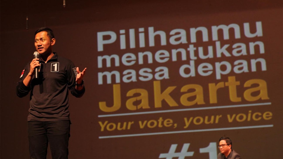Dialog AHY di Jakarta Young Voters Festival
