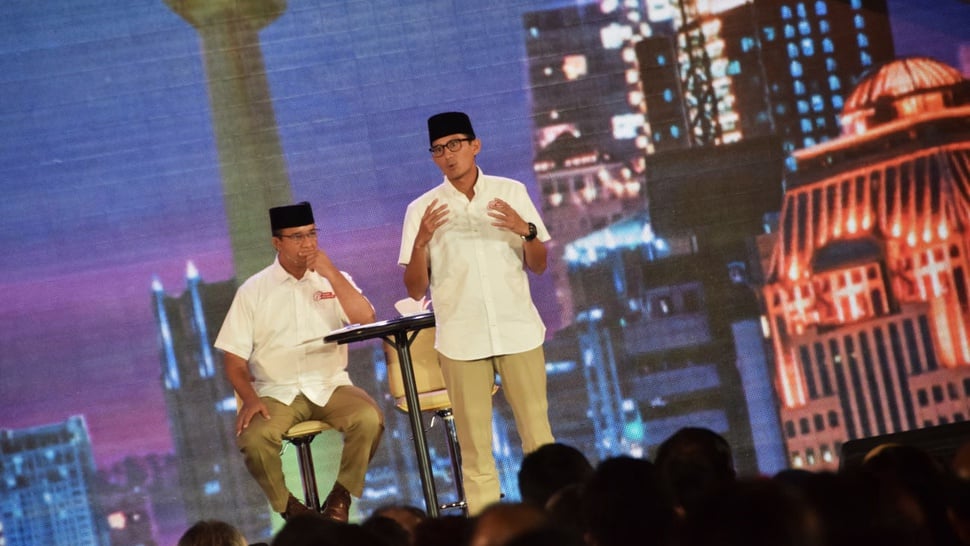 Anies-Sandi Klaim Warga Jakarta Ingin Gubernur Baru