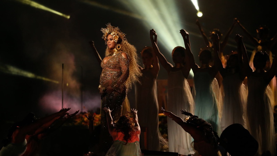 Beyonce Dedikasikan Pidato Kemenangan Buat Putrinya