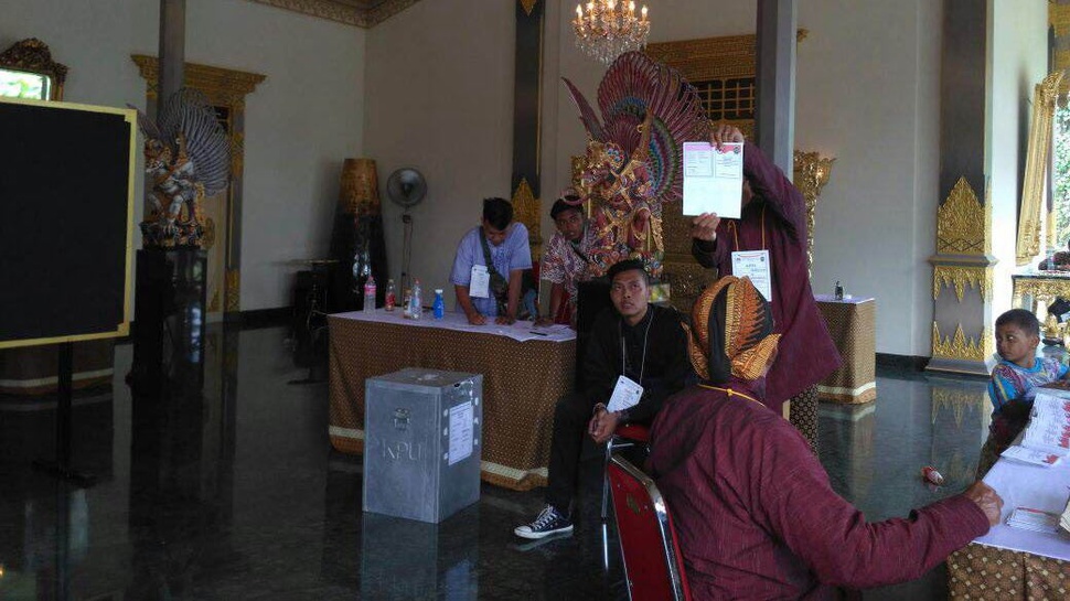 Paslon Imam-Achmad Menang di TPS Sultan Yogyakarta
