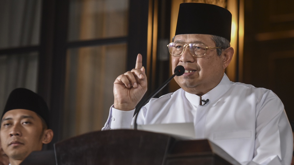 SBY dan Prabowo Ikut Sambut Raja Salman di DPR 