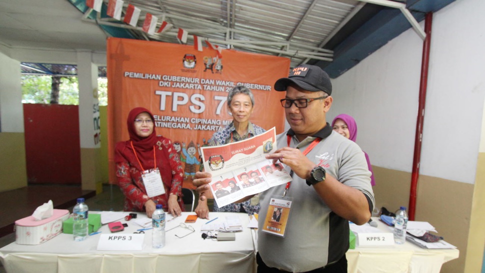 Bawaslu Temukan Pelanggaran Pilkada di 60 TPS DKI Jakarta 