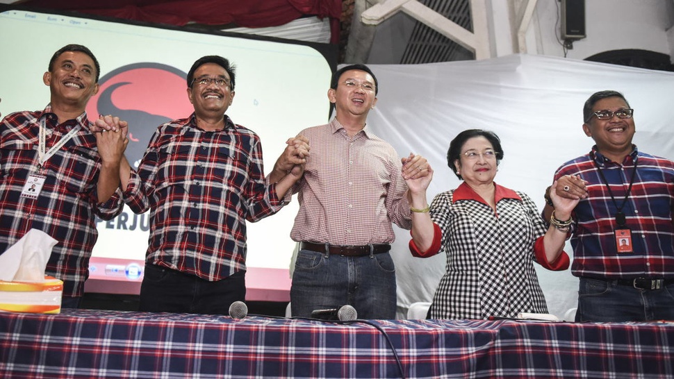 Timses Ahok-Djarot Laporkan Dana Kampanye Putaran II ke KPU