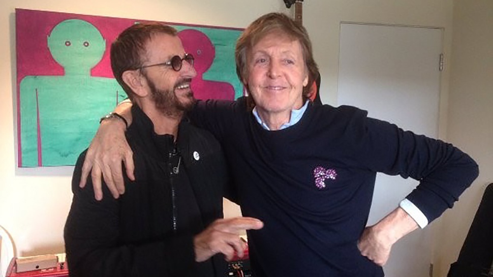 Paul McCartney Berkontribusi dalam Album Baru Ringo Starr 