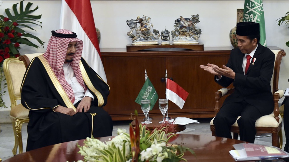 Presiden Jokowi Menitipkan WNI di Arab pada Raja Salman