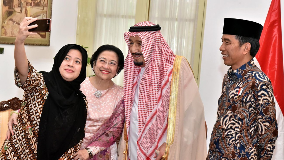Secara Khusus, Raja Salman Bertemu Megawati & Puan Maharani