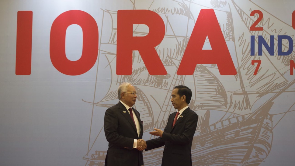 Presiden Joko Widodo dan PM Malaysia Gelar Pertemuan Terbatas