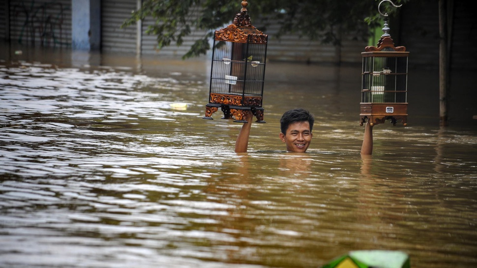 Banjir Landa Tiga Kecamatan di Bandung