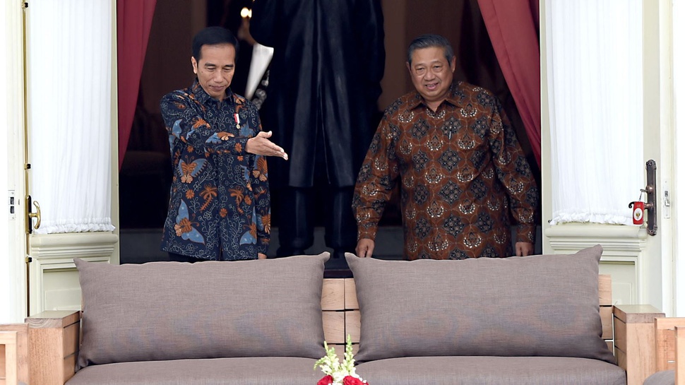 Riwayat Pertemuan SBY dan Jokowi